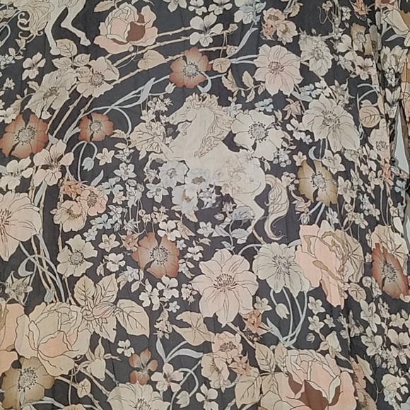 Amethyst Kimono FP x Spell Amethyst Nightfall Kimono Duster S/M robe maxi NWT - Picture 9 of 16